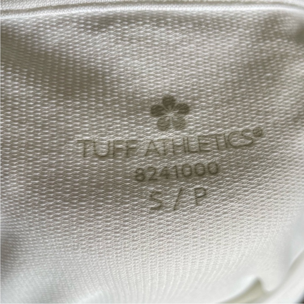 Tuff Athletics Seamless Tees - Bundle of 2 in white and turquoise/teal Small - Picture 9 of 10